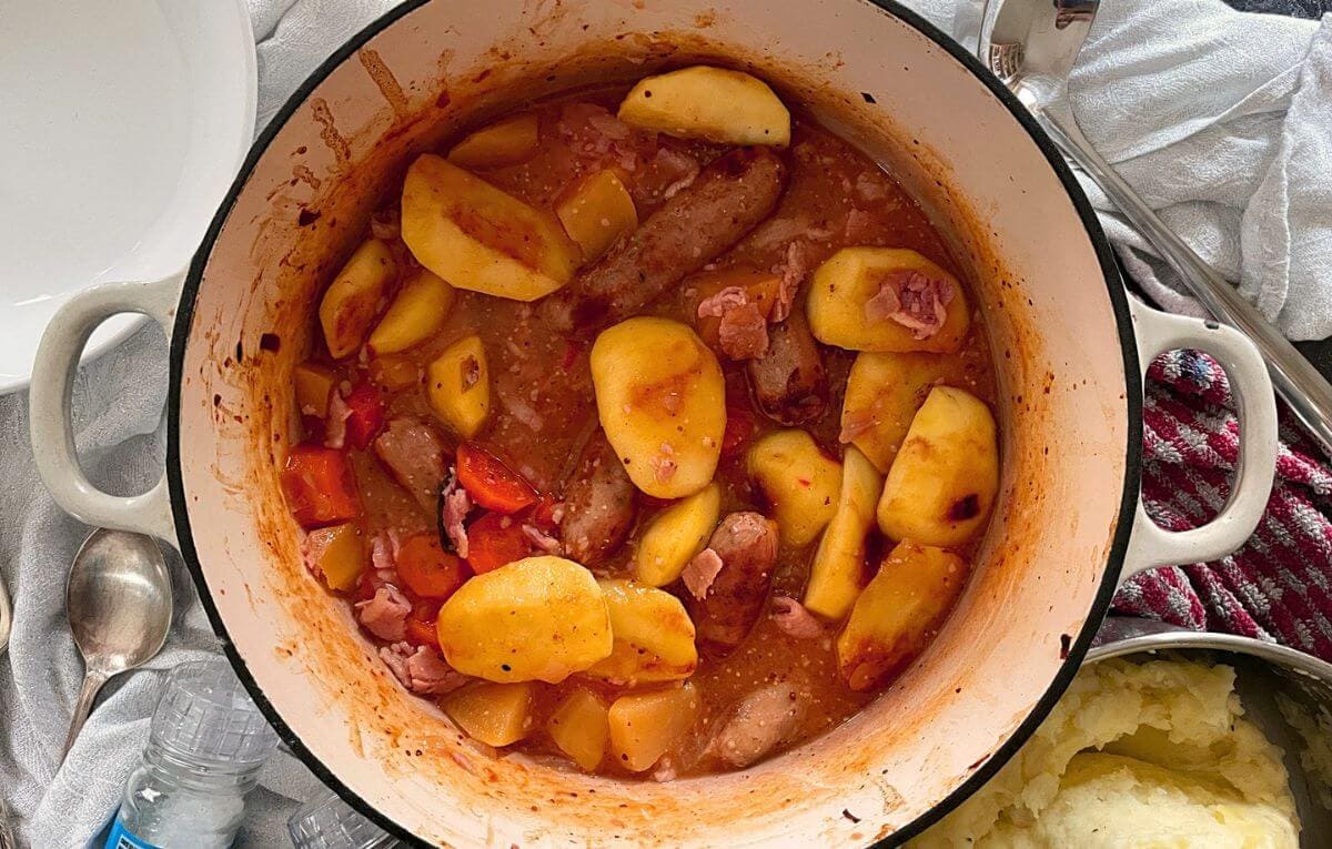 Sausage and Apple Casserole