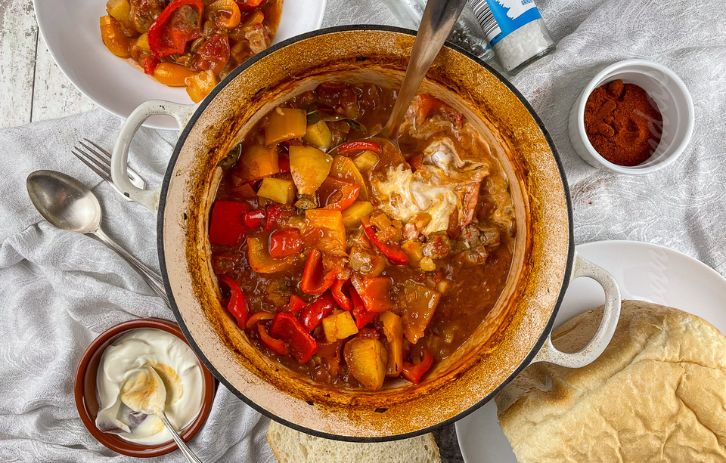 One Pot Lamb Goulash