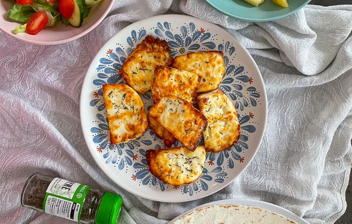 Air Fryer Halloumi