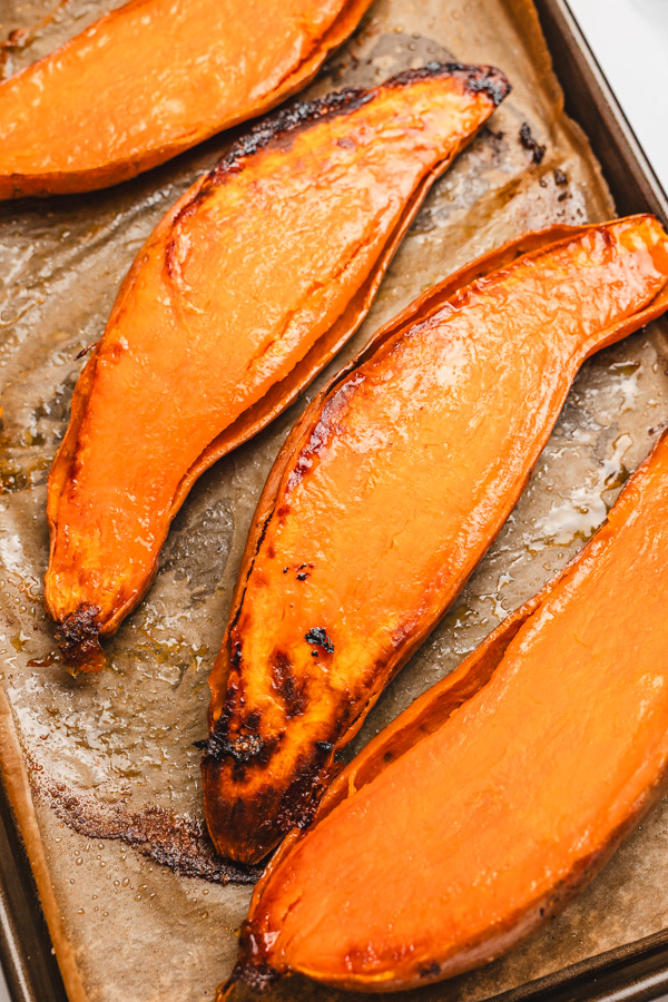Easy Baked Sweet Potatoes 