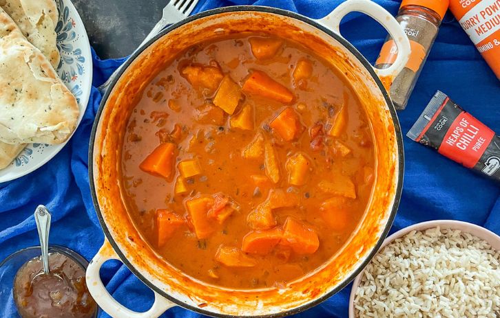 Butternut Squash and Sweet Potato Curry