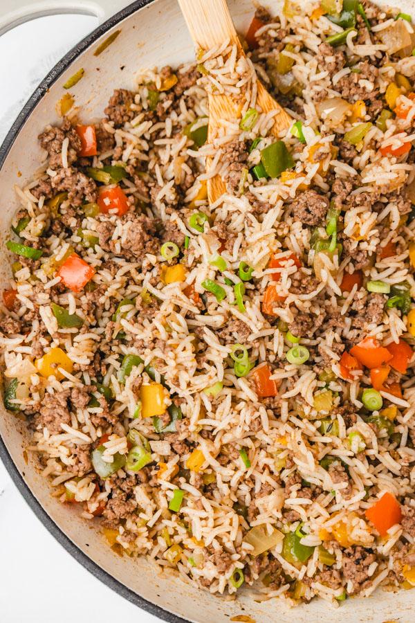 Easy Cajun Dirty rice