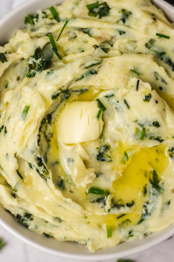 Colcannon Mash Recipe (Kale and Potatoes)