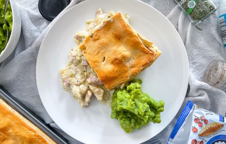 Leftover Gammon Pie