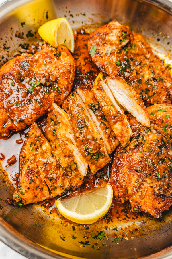 Garlic Knot Chicken Breasts 