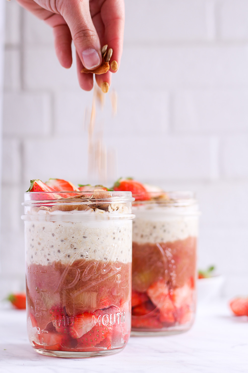 Rhubarb-Strawberry-Parfait
