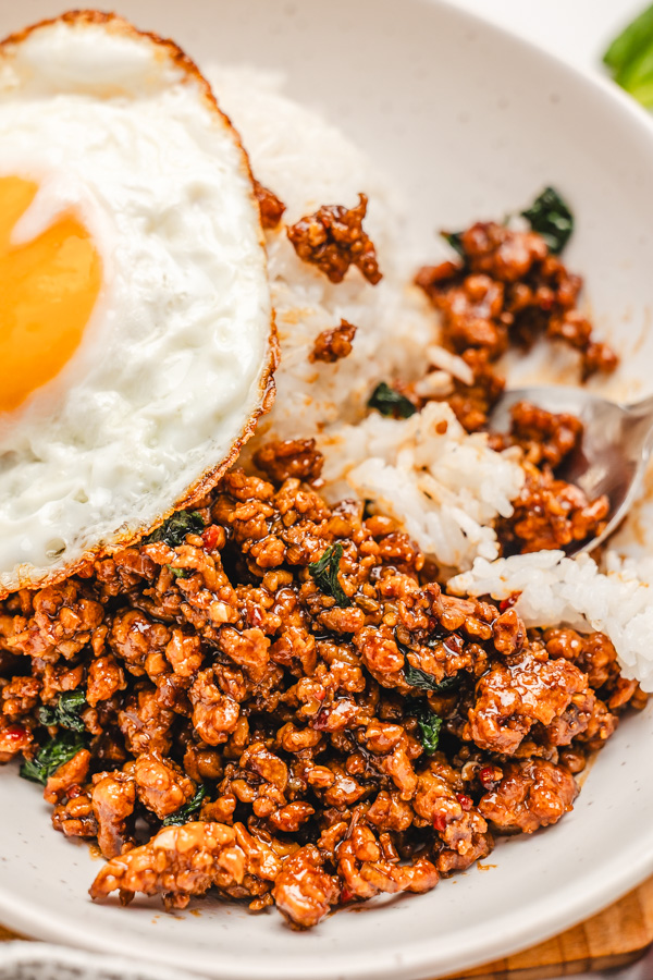 Easy Thai Basil Chicken (Pad Krapow)