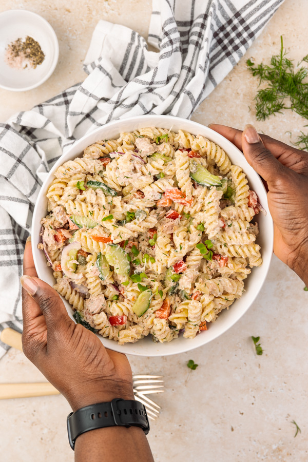 Creamy Tuna Pasta Salad Recipe